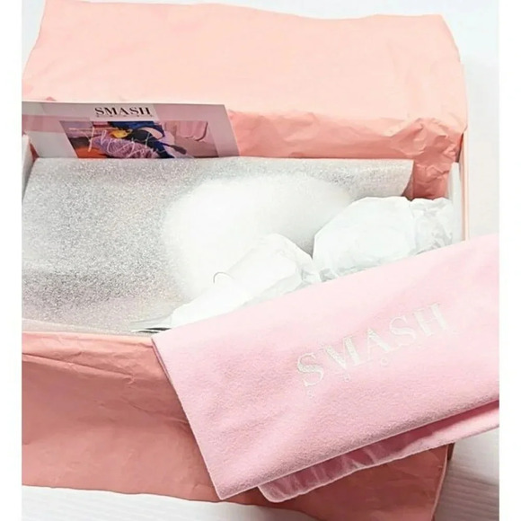 Smash Waze Women's Pointed Toe Slip On Block Heels Black Size 10 (MSRP $140) - Picture 10 of 11